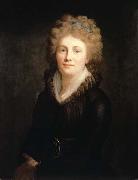 Anton Graff Portrait of Wilhelmine von Lichtenau oil painting on canvas
